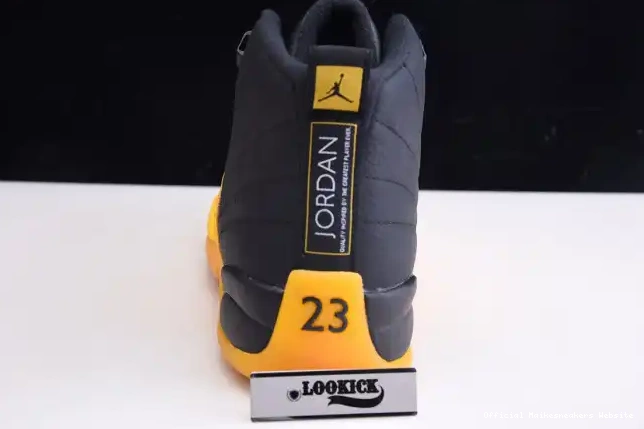Official Maikesneakers 130690-070 Gold 12 University Jordan Retro Air Black 0517